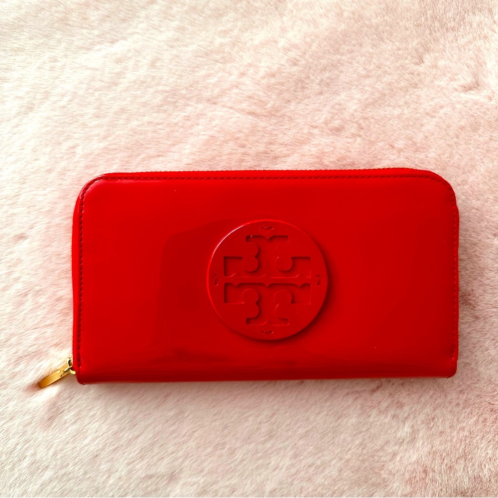 Tory Burch Red Wallet